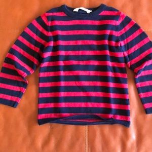 H&M sweater red and navy